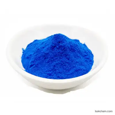 Cosmetic Grade Raw Material Powder Blue Peptide Ghk-cu Ghk-cu Copper Peptide CAS 49557-75-7