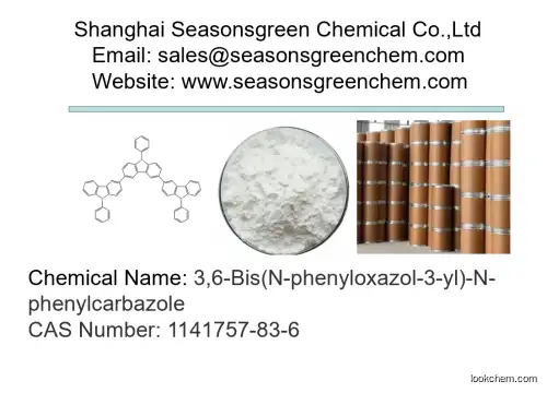lower price High quality 3,6-Bis(N-phenyloxazol-3-yl)-N-phenylcarbazole