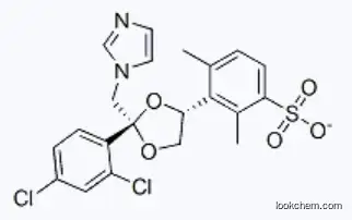cis-[2-(2,4-Dichlorophenyl)-2-(1H-imidazol-1-ylmethyl)-1,3-dioxolan-4-yl]methyl-4-methylbenzenesulphonate CAS:134071-44-6