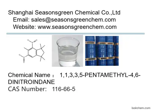 High purity supply 1,1,3,3,5-PENTAMETHYL-4,6-DINITROINDANE