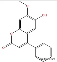 6-Hydroxy-7-methoxy-4-phenylcoumarin CAS 482-83-7