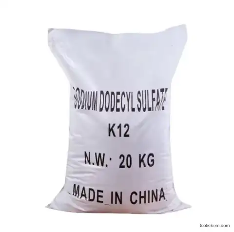 China Manufacture Needle Detergent Use Sodium Lauryl Sulfate Powder 92-95% K12 Sls