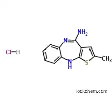 2-Methyl-10H-benzo[b]thieno[2,3-e][1,4]diazepin-4-amine hydrochloride CAS 138564-60-0