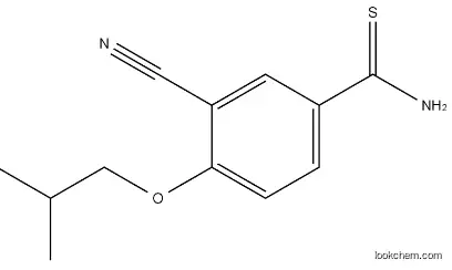 3-Cyano-4-(2-methylpropoxy)benzenecarbothioamide CAS 163597-57-7