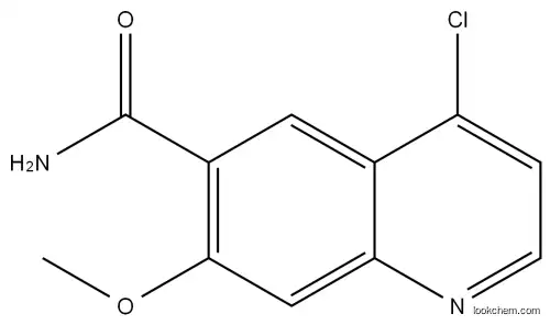 4-Chloro-7-Methoxyquinoline-6-Carbo xamide