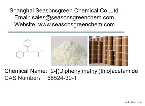 lower price High quality 2-[(Diphenylmethyl)thio]acetamide