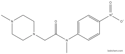 N-methyl-2-(4-methylpiperazin -1-yl)-N-(4-nitrophenyl)acetam ide