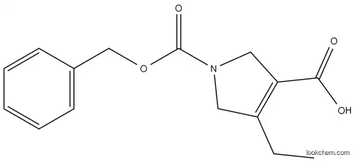 1-[(benzyloxy)carbonyl]-4-e thyl-2,5-dihydro-1H-pyrrole- 3-carboxylic acid