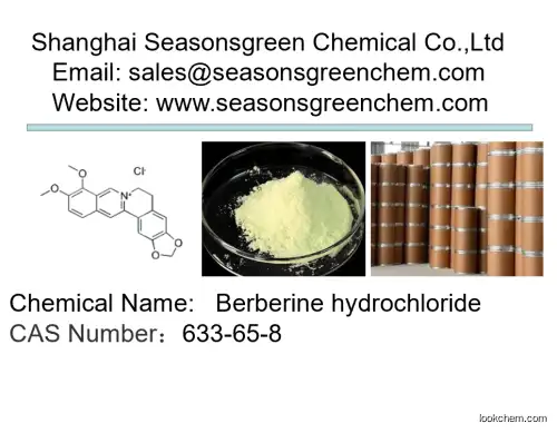 lower price High quality Berberine hydrochloride