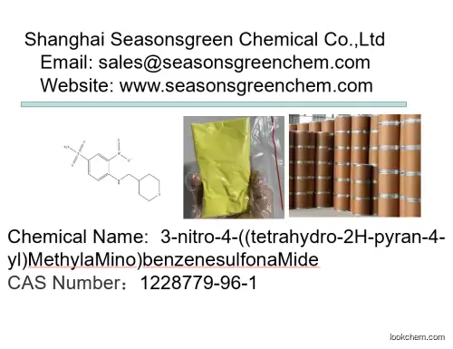 lower price High quality 3-nitro-4-((tetrahydro-2H-pyran-4-yl)MethylaMino)benzenesulfonaMide