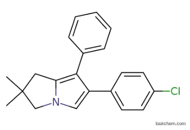 6-(4-CHLOROPHENYL)-2,2-DIMETHYL-7-PHENYL-2,3-DIHYDRO-1H-PYRROLIZINE CAS 133111-56-5