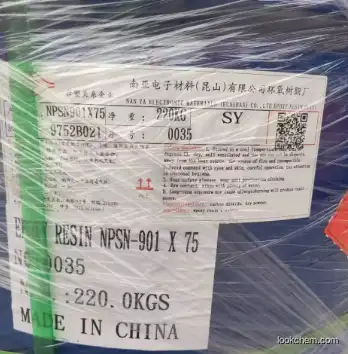 resin epoxy liquid yellowish 220 kg iron drum npsn-901x75 in xylene for coatings