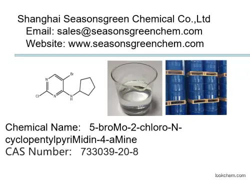 lower price High quality 5-broMo-2-chloro-N-cyclopentylpyriMidin-4-aMine
