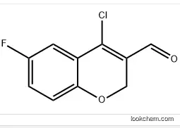 4-CHLORO-6-FLUORO-2H-BENZOPYRAN-3-CARBOXALDEHYDE