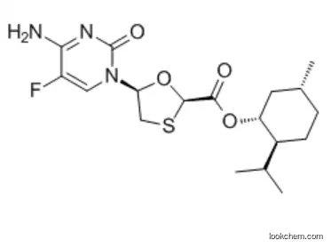 (2R,5S)-(1R,2S,5R)-2-Isopropyl-5-methylcyclohexyl 5-(4-amino-5-fluoro-2-oxopyrimidin-1(2H)-yl)-1,3-oxathiolane-2-carboxylate CAS 764659-72-5