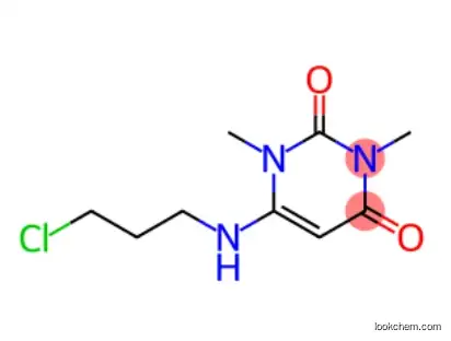 6-[(3-chloropropyl)amino]-1,3-dimethyluracil CAS No. 34654-81-4