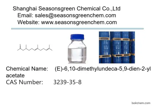 lower price High quality (E)-6,10-dimethylundeca-5,9-dien-2-yl acetate
