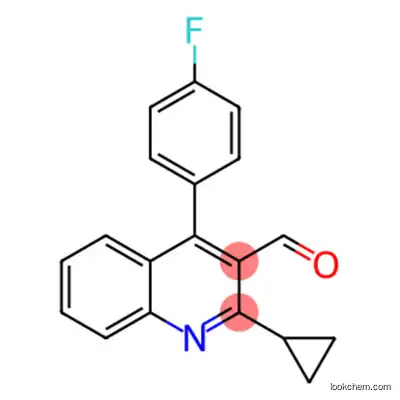 2-Cyclopropyl-4-(4-fluorophenyl)quinoline-3-carboxaldehyde CAS No.121660-37-5