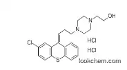 4-[3-(2-chloro-9H-thioxanthen-9-ylidene)propyl]piperazine-1-ethanol dihydrochloride  633-59-0