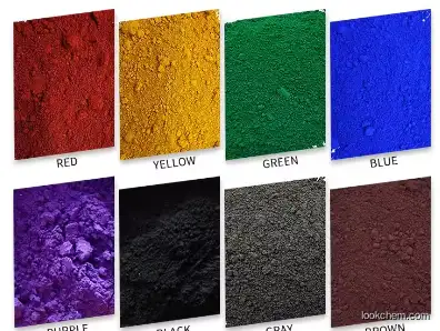 China Factory Supply Iron Oxide Blue Pigment For Bricks Colorant Pigment Blue 27 CAS 12240-15-2 Concrete Dye