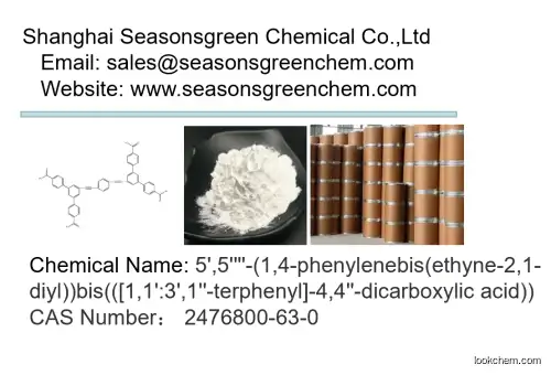 lower price High quality 5',5''''-(1,4-phenylenebis(ethyne-2,1-diyl))bis(([1,1':3',1''-terphenyl]-4,4''-dicarboxylic acid))