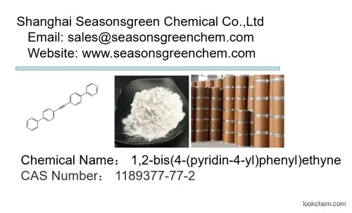 lower price High quality 1,2-bis(4-(pyridin-4-yl)phenyl)ethyne