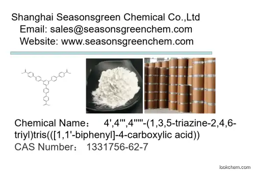 lower price High quality 4',4''',4'''''-(1,3,5-triazine-2,4,6-triyl)tris(([1,1'-biphenyl]-4-carboxylic acid))