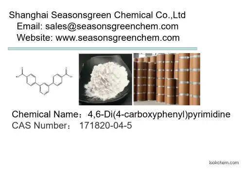 4,6-Di(4-carboxyphenyl)pyrim CAS No.: 171820-04-5