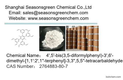 lower price High quality 4',5'-bis(3,5-diformylphenyl)-3',6'-dimethyl-[1,1':2',1''-terphenyl]-3,3'',5,5''-tetracarbaldehyde