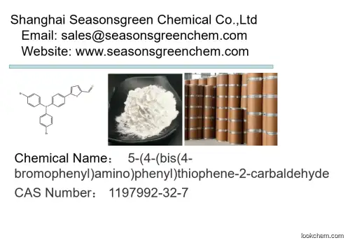 lower price High quality 5-(4-(bis(4-bromophenyl)amino)phenyl)thiophene-2-carbaldehyde