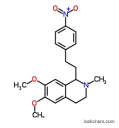 1,2,3,4-tetrahydro-6,7-dimethoxy-2-methyl-1-[2-(4-nitrophenyl)ethyl]- CAS 63937-57-5