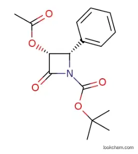 (3R,4S)-1-t-Butoxycarbonyl-3-acetoxy-4-phenyl-2-azetidinone CAS 161183-22-8