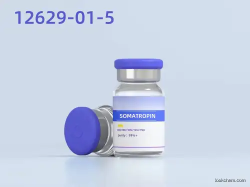 Large Stock 99.0% Somatropin (human) 12629-01-5