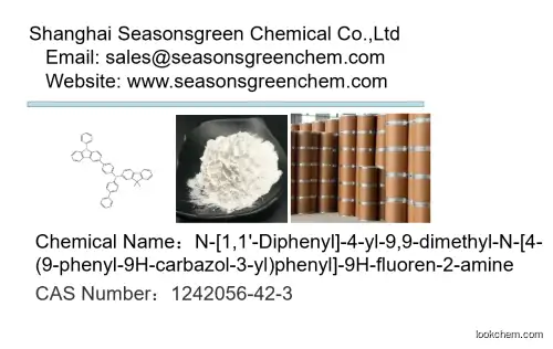 lower price High quality N-[1,1'-Diphenyl]-4-yl-9,9-dimethyl-N-[4-(9-phenyl-9H-carbazol-3-yl)phenyl]-9H-fluoren-2-amine