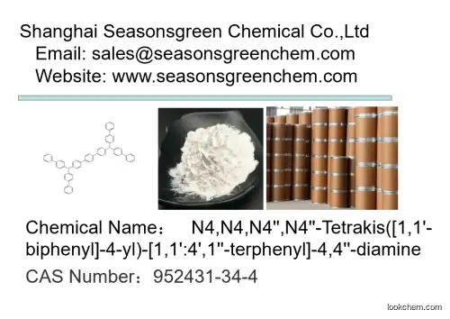 lower price High quality N4,N4,N4'',N4''-Tetrakis([1,1'-biphenyl]-4-yl)-[1,1':4',1''-terphenyl]-4,4''-diamine