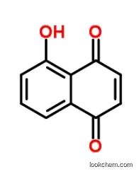 5-Hydroxy-1,4-naphthalenedione CAS:481-39-0