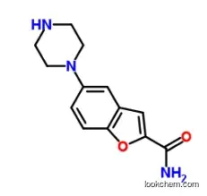 5-piperazin-1-yl-1-benzofuran-2-carboxamide CAS 183288-46-2
