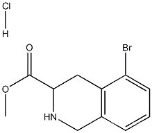 methyl5-bromo-1,2,3,4-tetrahydroisoquinoline-3-carboxylatehydrochloride