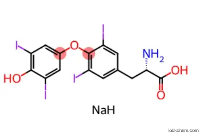 levothyroxine sodium CAS 55- CAS No.: 55-03-8