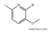 2-Bromo-6-iodo-3-methoxypyridine
