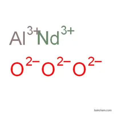 Aluminium neodymium trioxide CAS No.12003-77-9