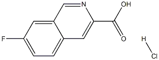 7-Fluoroisoquinoline-3-carboxylicacidhydrochloride