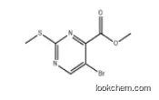 methyl 5-bromo-2-(methylsulfanyl)-4-pyrimidinecarboxylate, 97