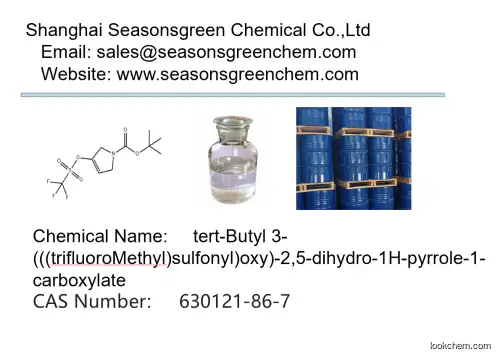 lower price High quality tert-Butyl 3-(((trifluoroMethyl)sulfonyl)oxy)-2,5-dihydro-1H-pyrrole-1-carboxylate