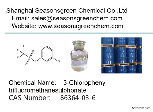 lower price High quality 3-Chlorophenyl trifluoromethanesulphonate
