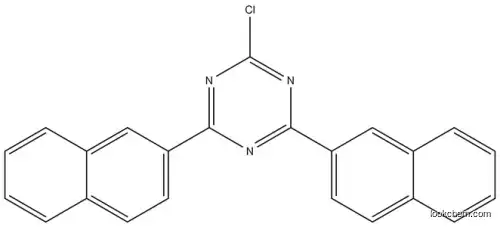 2-chloro-4,6-di(naphthalen-2-yl)-1,3,5-triazine