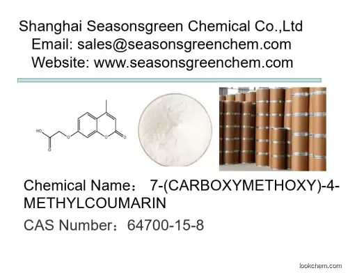 7-(CARBOXYMETHOXY)-4-METHYLC CAS No.: 64700-15-8