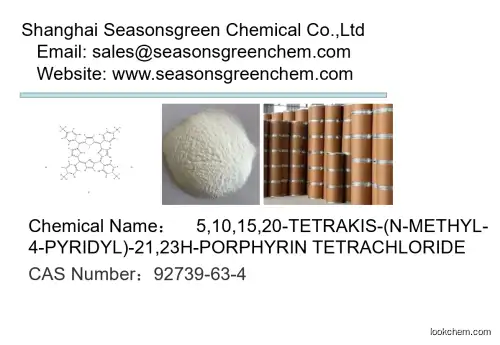 5,10,15,20-TETRAKIS-(N-METHYL-4-PYRIDYL)-21,23H-PORPHYRIN TETRACHLORIDE