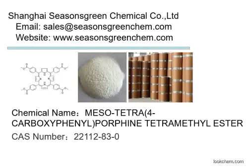 MESO-TETRA(4-CARBOXYPHENYL)P CAS No.: 22112-83-0