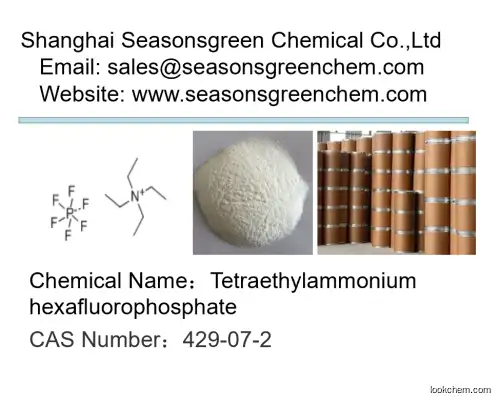 Tetraethylammonium hexafluor CAS No.: 429-07-2